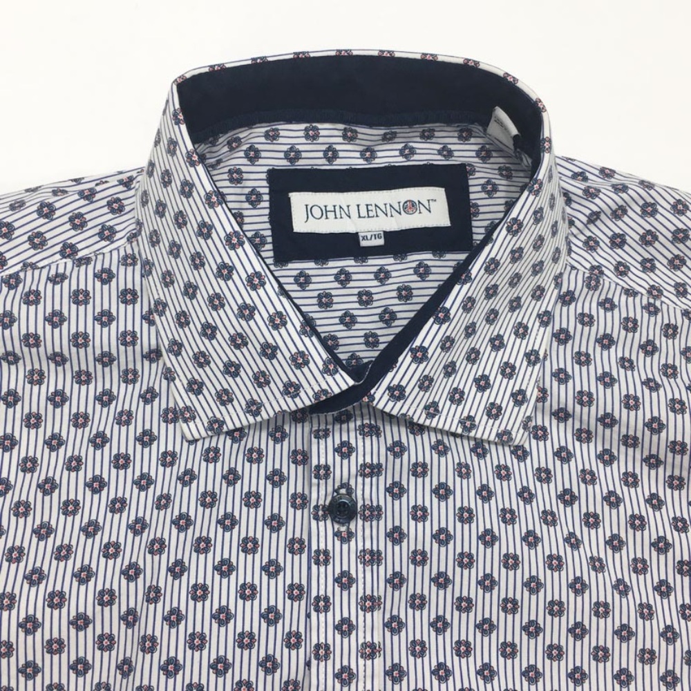 John Lennon - Beatles Long Sleeve Dress Shirt
